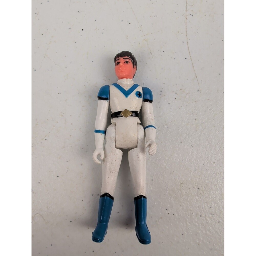 Vtg Voltron LANCE action figure B 1984 Panosh Place WEP blue lion pilot driver